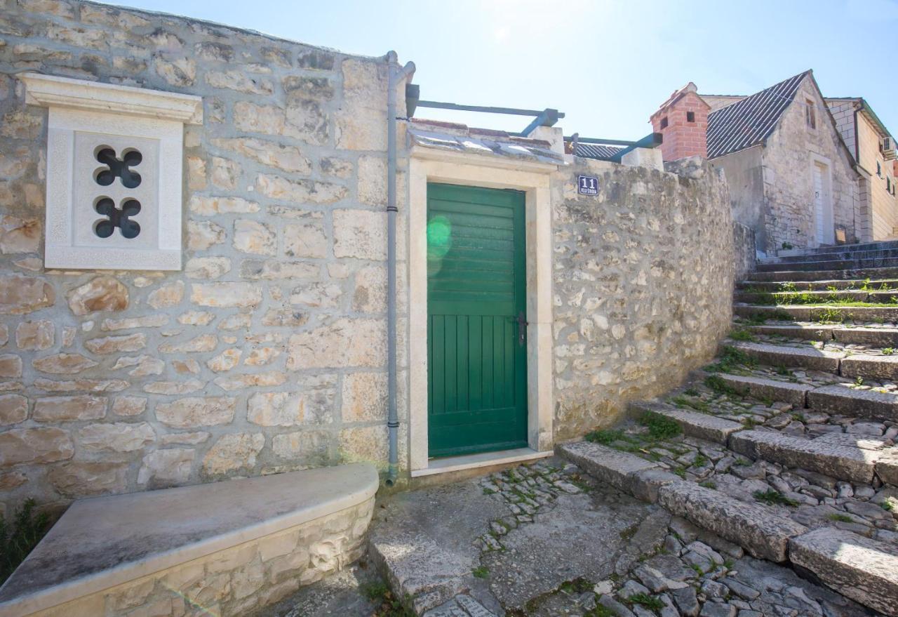 Visilo Stone House Villa Pucisca Bagian luar foto